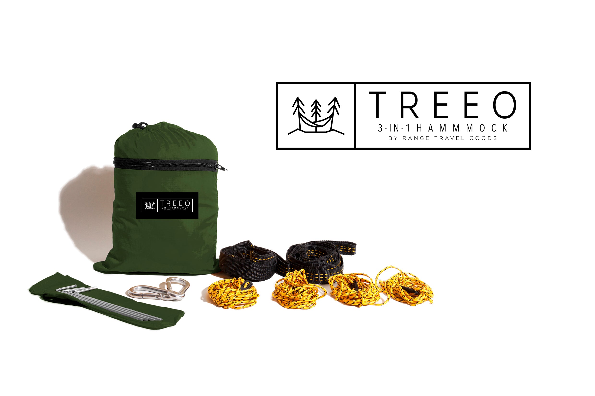 TREEO 3-1 Hammock, beach blanket and rain fly TREEO 3-1 Hammock, beach blanket and rain fly